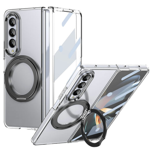 Galaxy Z Fold3 5G Handyhülle mit magnetischem Ständer & HD-Bildschirmfolie