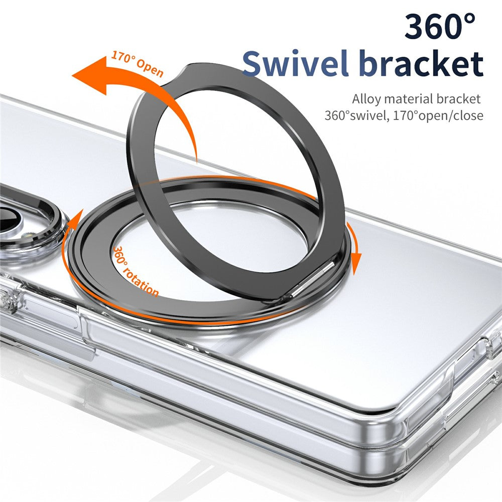 Galaxy Z Fold3 5G Handyhülle mit magnetischem Ständer & HD-Bildschirmfolie