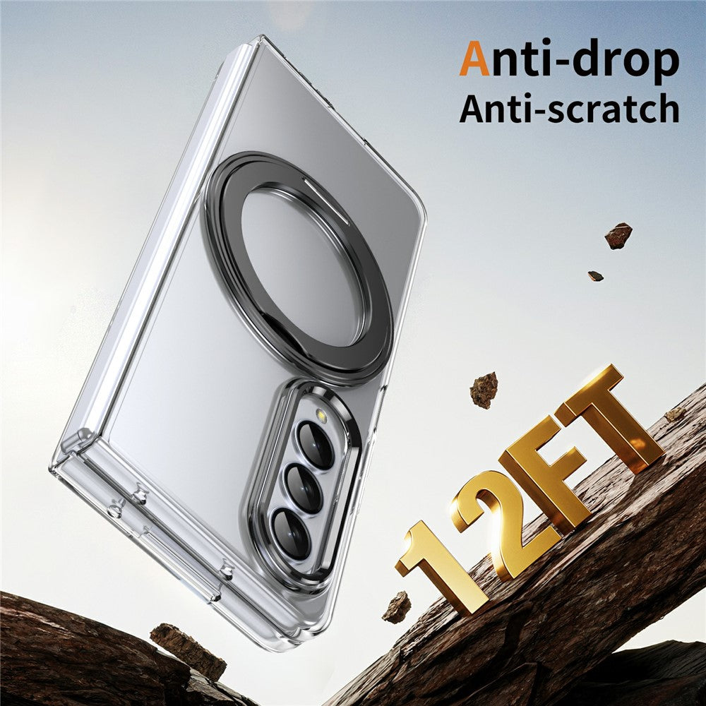 Galaxy Z Fold3 5G Handyhülle mit magnetischem Ständer & HD-Bildschirmfolie