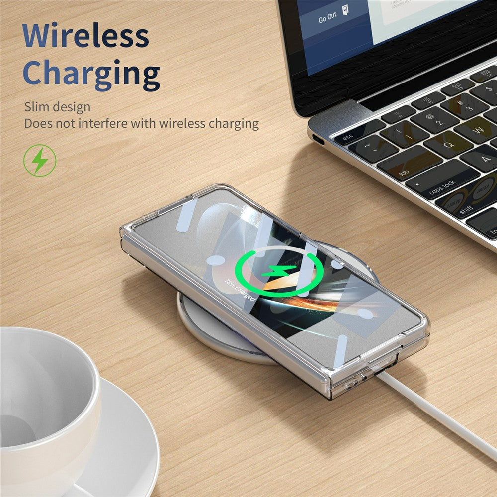 Galaxy Z Fold3 5G Handyhülle mit magnetischem Ständer & HD-Bildschirmfolie
