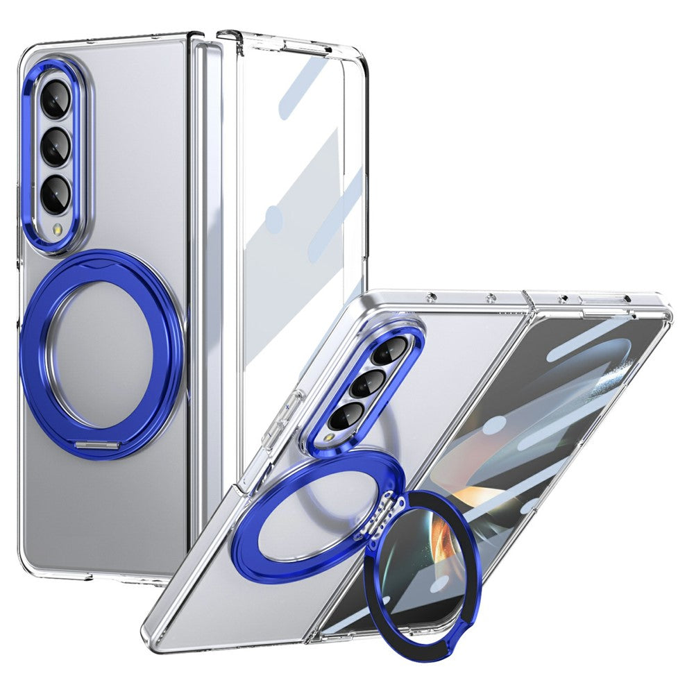 Galaxy Z Fold3 5G Handyhülle mit magnetischem Ständer & HD-Bildschirmfolie