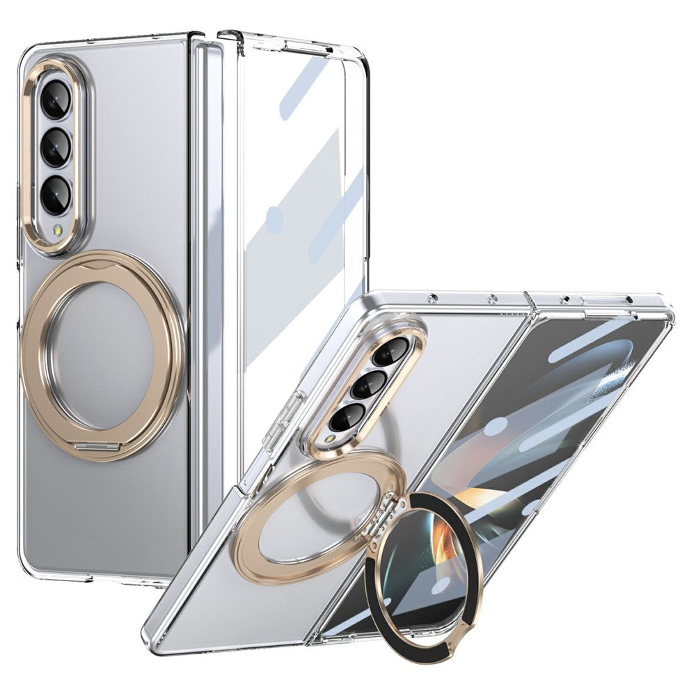 Galaxy Z Fold3 5G Handyhülle mit magnetischem Ständer & HD-Bildschirmfolie