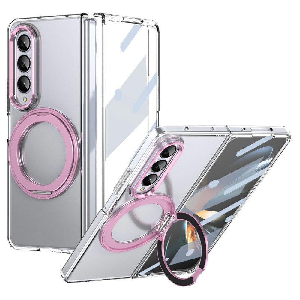 Galaxy Z Fold3 5G Handyhülle mit magnetischem Ständer & HD-Bildschirmfolie