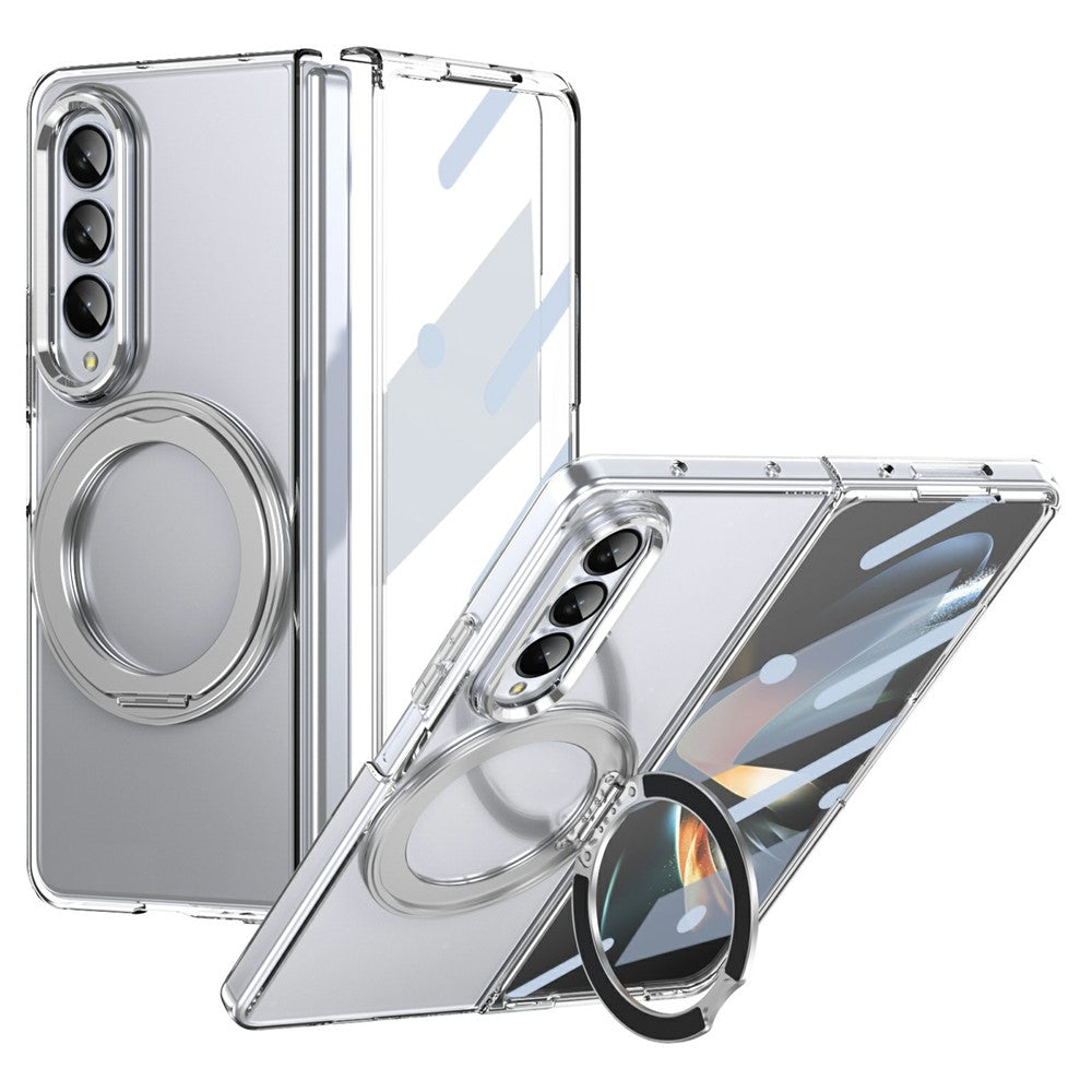 Galaxy Z Fold3 5G Handyhülle mit magnetischem Ständer & HD-Bildschirmfolie