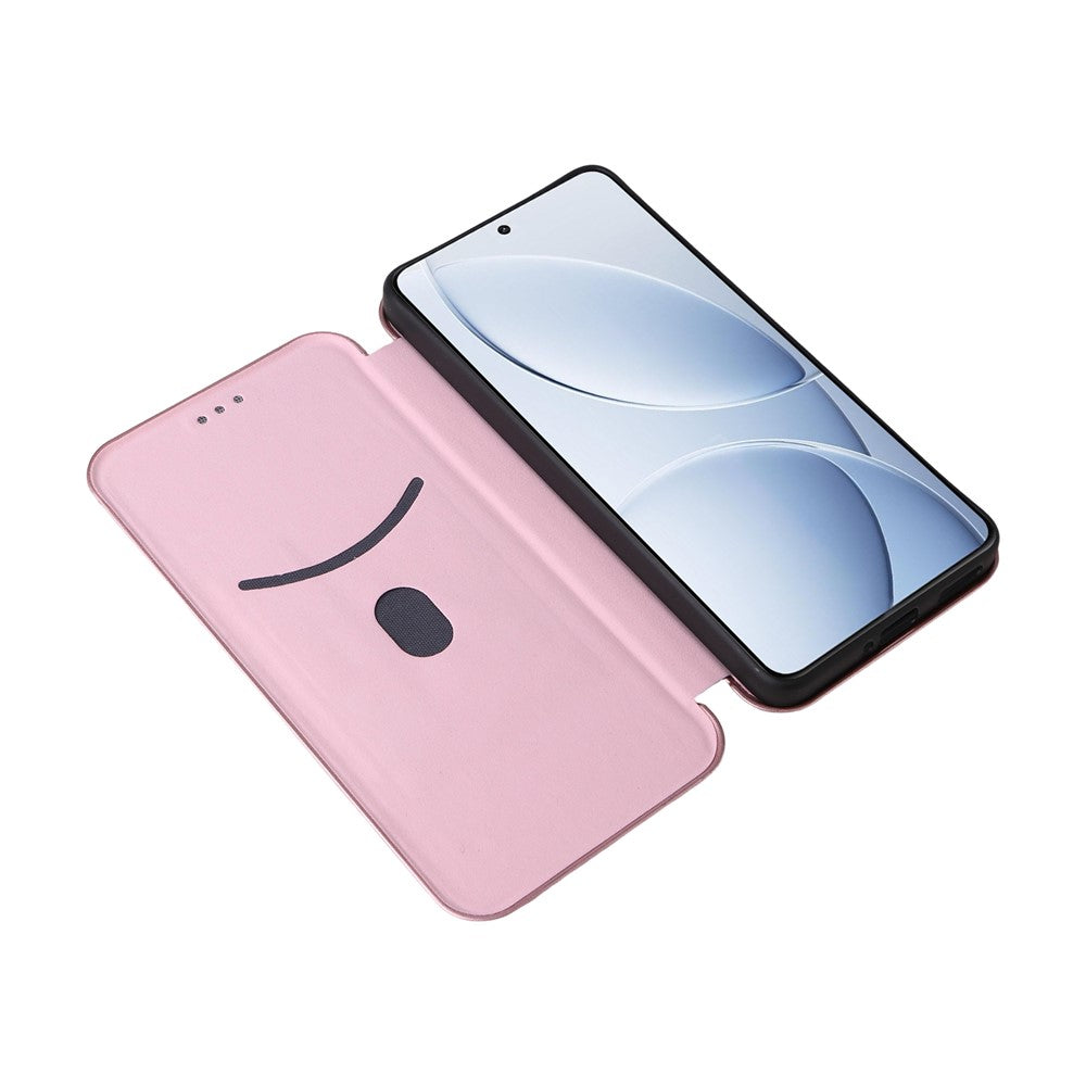 Phone Case for Xiaomi Poco F7 Pro 5G / F7 Ultra 5G / Redmi K80 5G / K80 Pro 5G Carbon Fiber Texture Drop-Proof PU Leather Cover