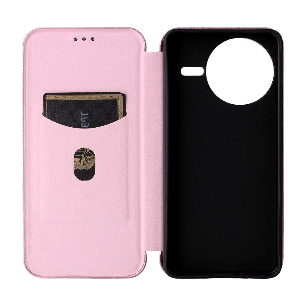 Phone Case for Xiaomi Poco F7 Pro 5G / F7 Ultra 5G / Redmi K80 5G / K80 Pro 5G Carbon Fiber Texture Drop-Proof PU Leather Cover
