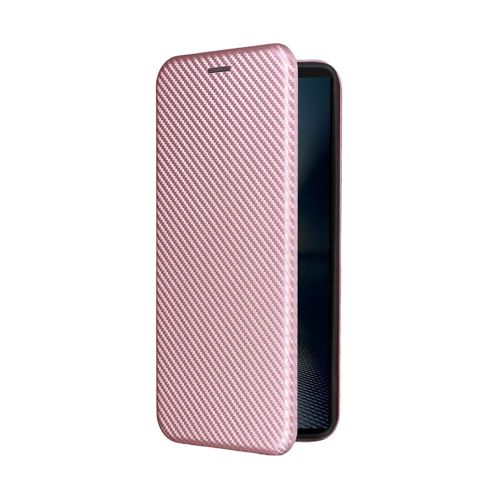 Phone Case for Xiaomi Poco F7 Pro 5G / F7 Ultra 5G / Redmi K80 5G / K80 Pro 5G Carbon Fiber Texture Drop-Proof PU Leather Cover