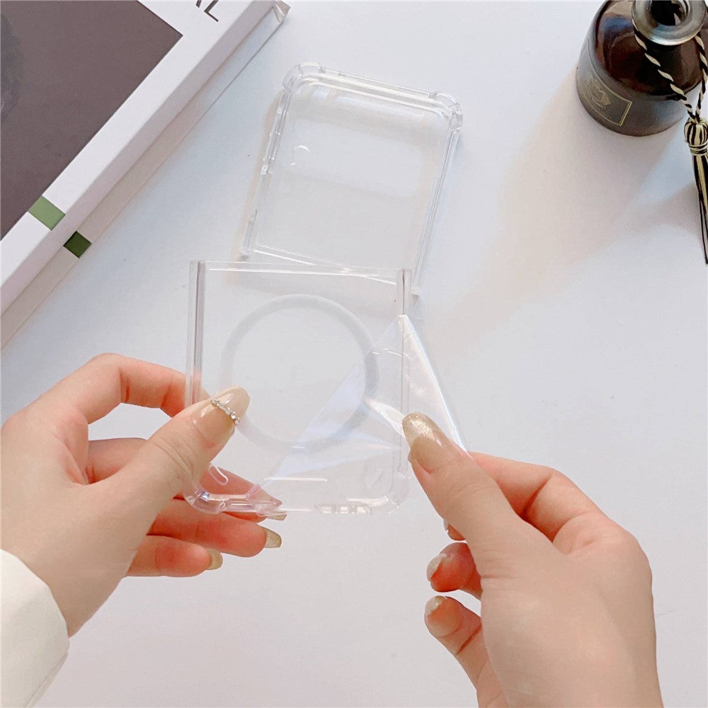 Galaxy Z Flip4 5G Schutzhülle – MagSafe-kompatibel, stoßfest & transparent