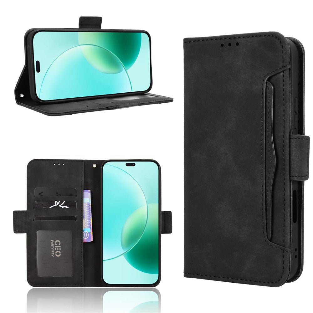 For Honor 400 Lite 5G Leather Case Phone Wallet Cover with Multiple Card Slots