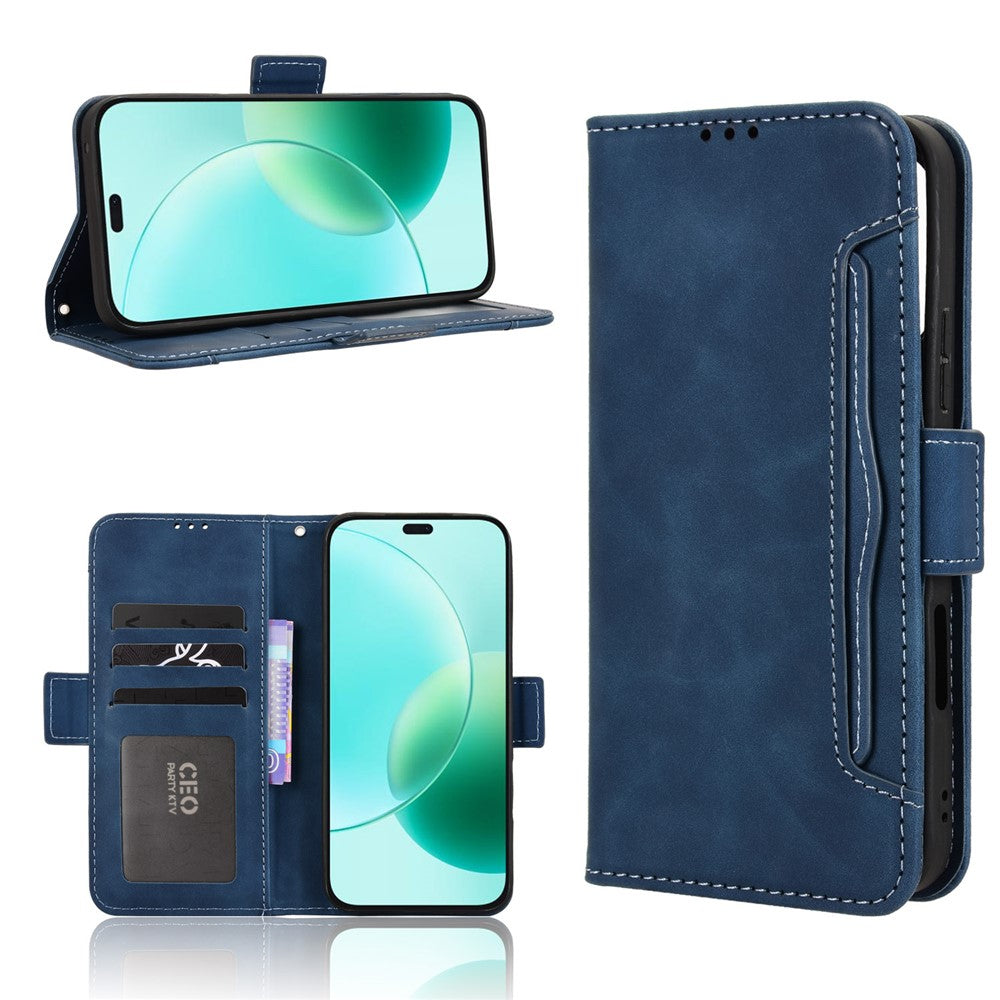 For Honor 400 Lite 5G Leather Case Phone Wallet Cover with Multiple Card Slots