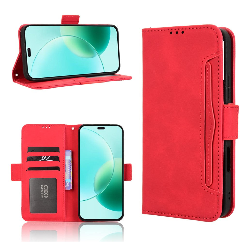 For Honor 400 Lite 5G Leather Case Phone Wallet Cover with Multiple Card Slots
