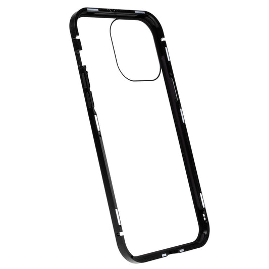 iPhone 14 Pro Anti-Spy-Hülle – mit Metallrahmen & gehärtetem Glas