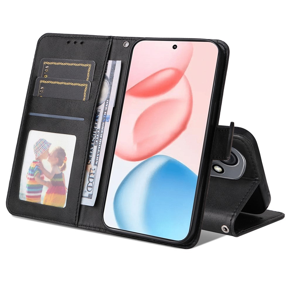 For Honor 400 5G (Global) Case Wallet PU Leather Folio Flip Phone Cover