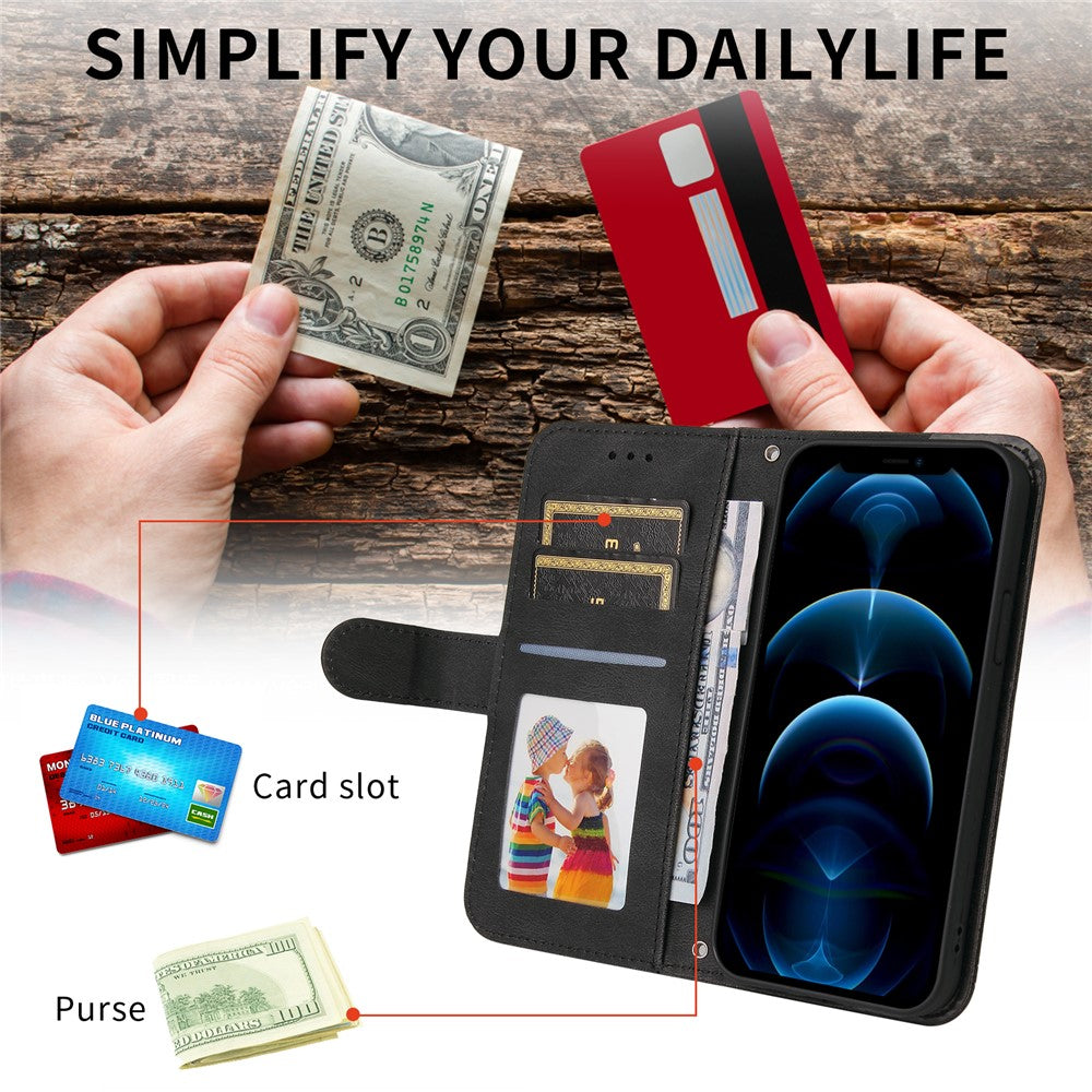 For Honor X70i / 400 Lite 5G Leather Wallet Cases Skin Touch Phone Cover Stand with Strap