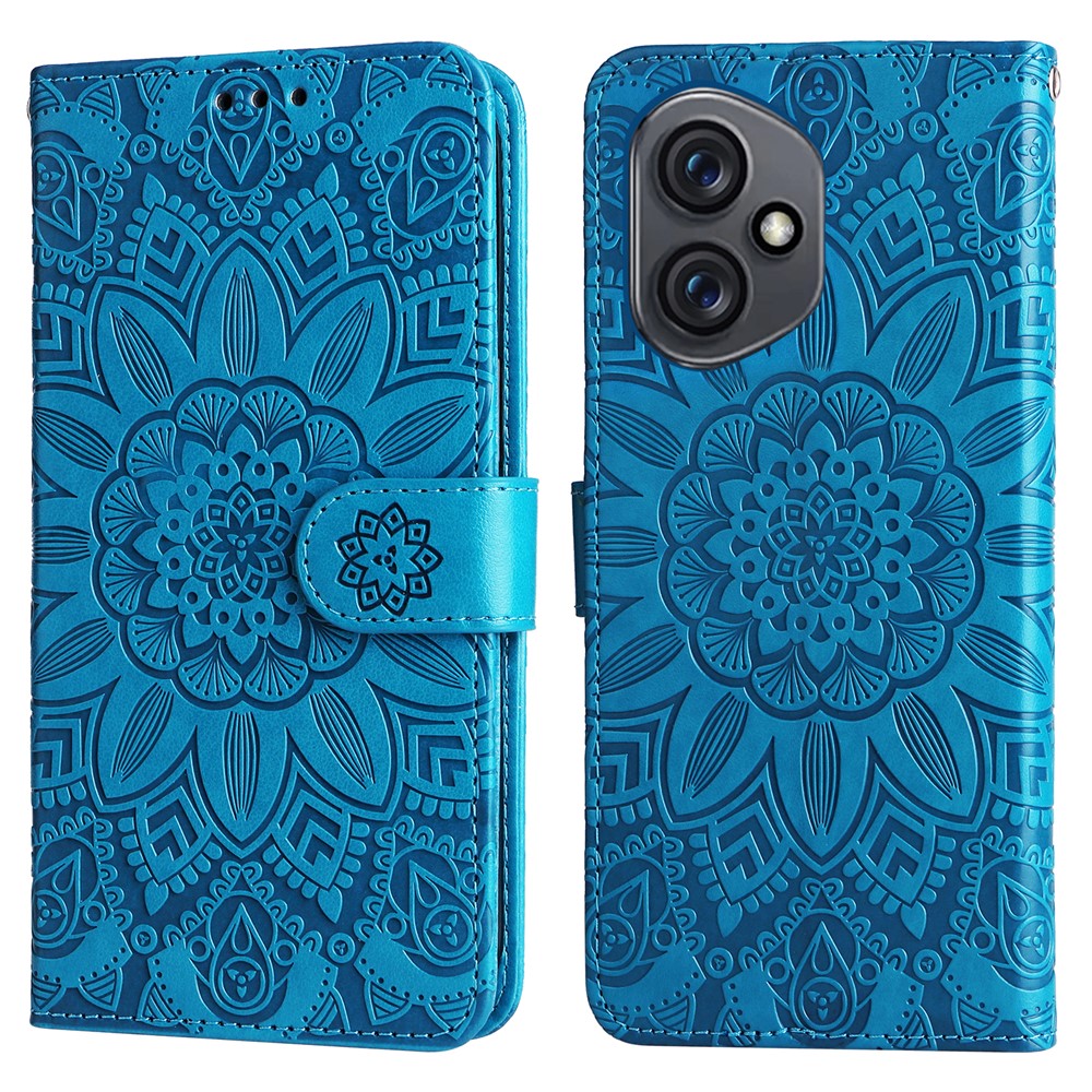 For Honor 400 5G (Global) Case Sunflower Imprint Leather Wallet Phone Cover