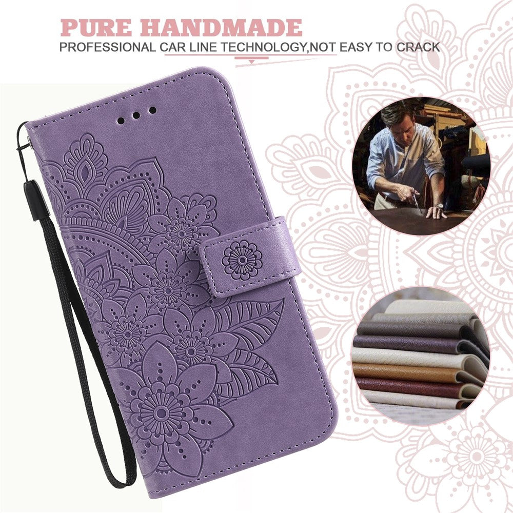 For Honor 400 5G (Global) Case Floral Pattern PU Leather Wallet Stand Phone Cover