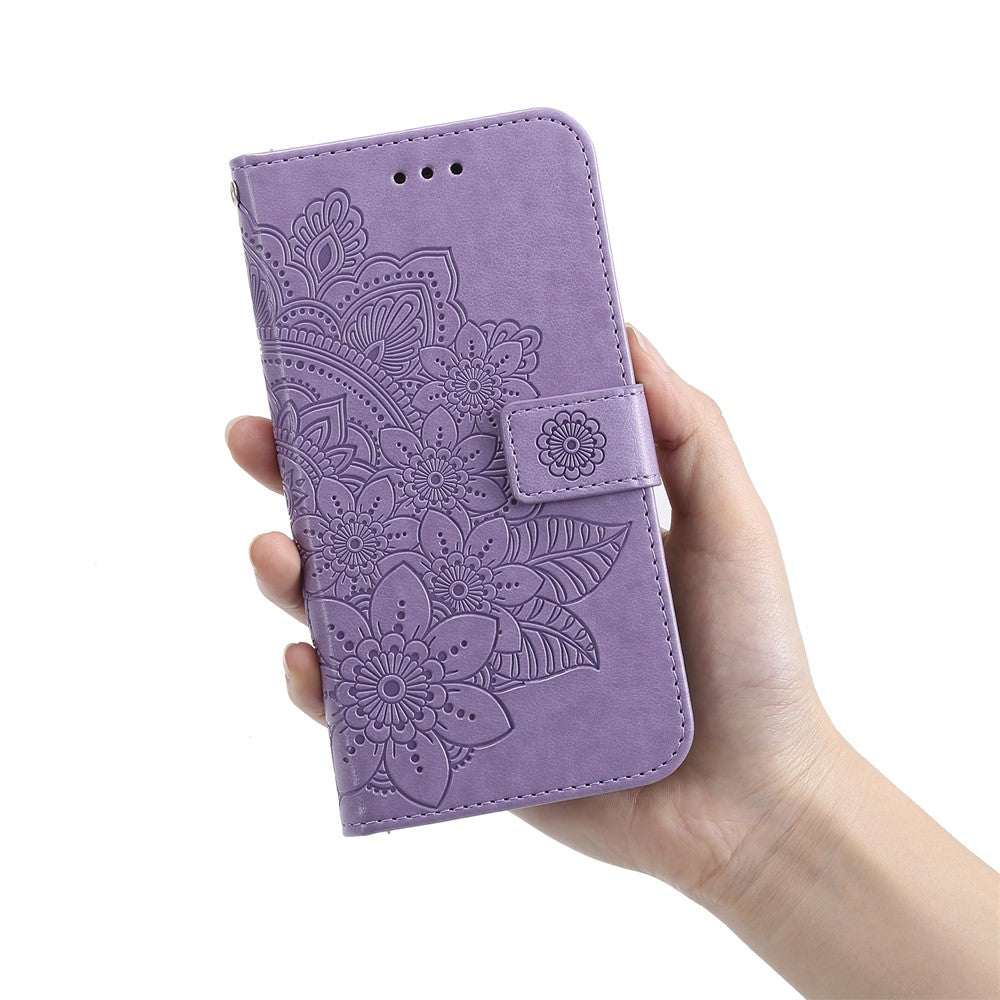 For Honor 400 5G (Global) Case Floral Pattern PU Leather Wallet Stand Phone Cover