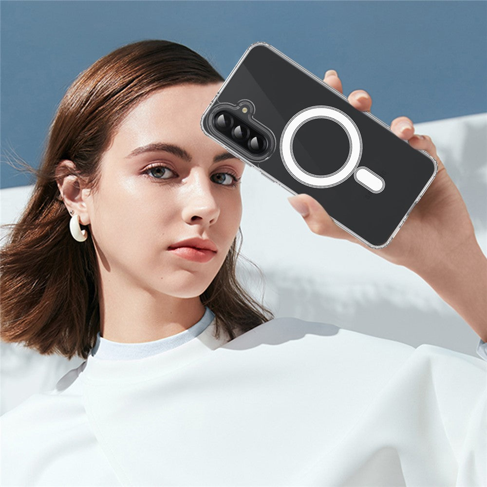Galaxy A35 5G Magnetische Hülle – Transparent