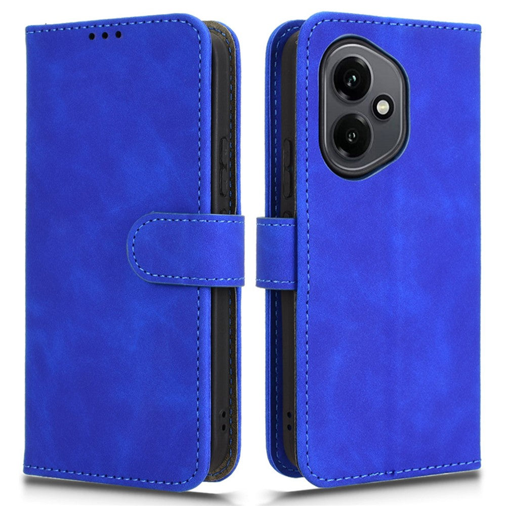 For Honor 400 5G (Global) Leather Case Skin Feel Anti Drop Wallet Flip Phone Cover