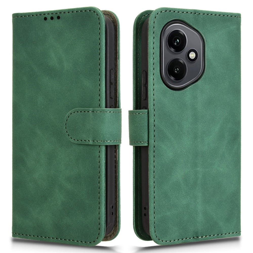 For Honor 400 5G (Global) Leather Case Skin Feel Anti Drop Wallet Flip Phone Cover