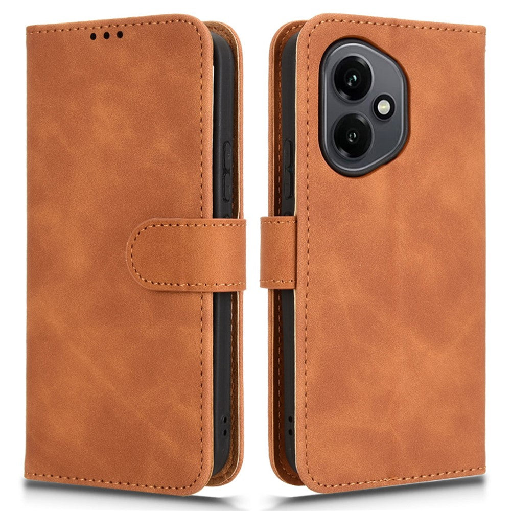 For Honor 400 5G (Global) Leather Case Skin Feel Anti Drop Wallet Flip Phone Cover