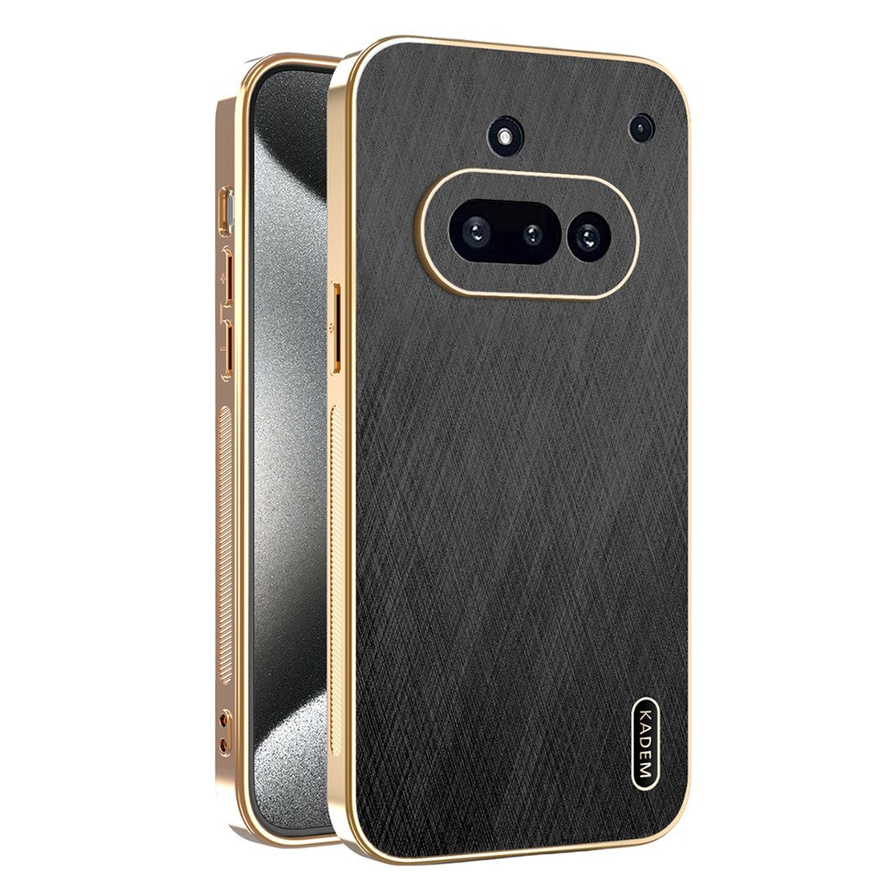 Nothing Phone (3a) Handyhülle – Aus galvanisiertem & seidenmattem PU + TPU