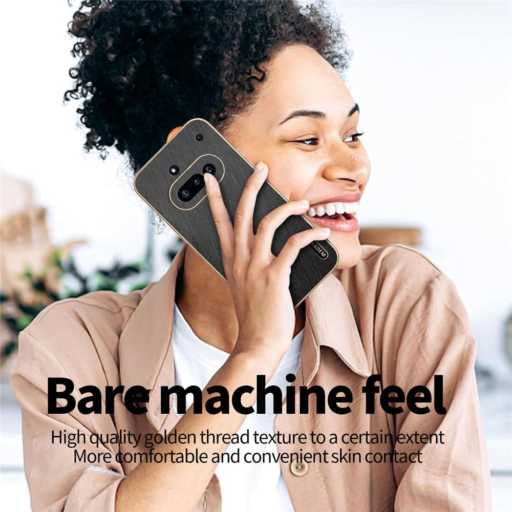 Nothing Phone (3a) Handyhülle – Aus galvanisiertem & seidenmattem PU + TPU