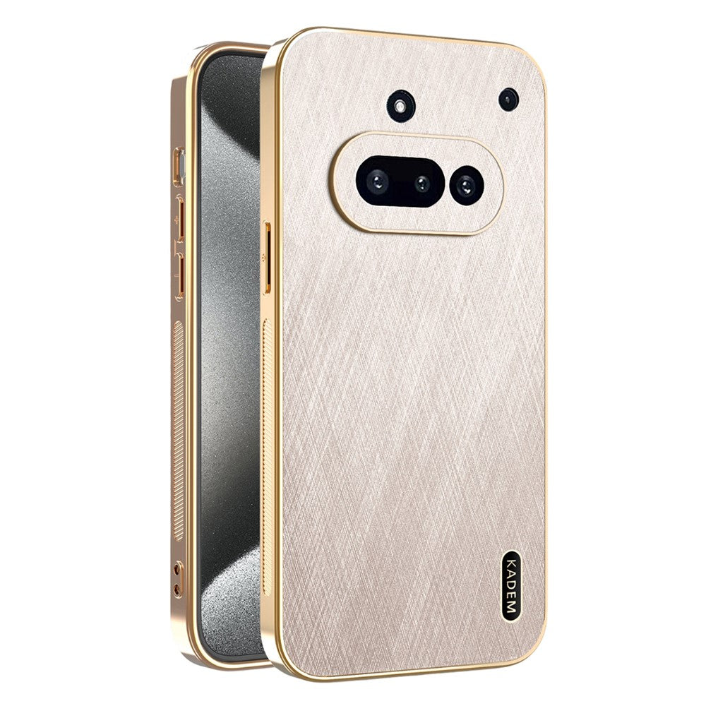 Nothing Phone (3a) Handyhülle – Aus galvanisiertem & seidenmattem PU + TPU