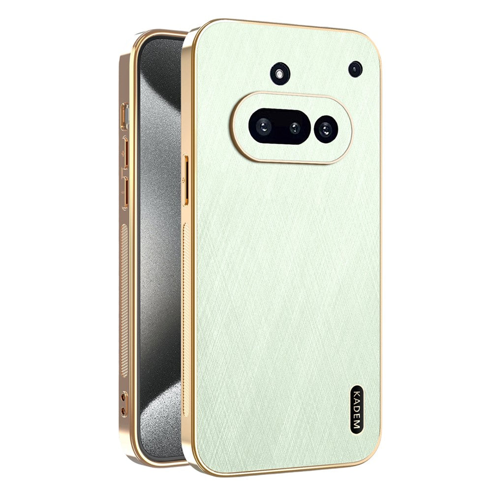 Nothing Phone (3a) Handyhülle – Aus galvanisiertem & seidenmattem PU + TPU