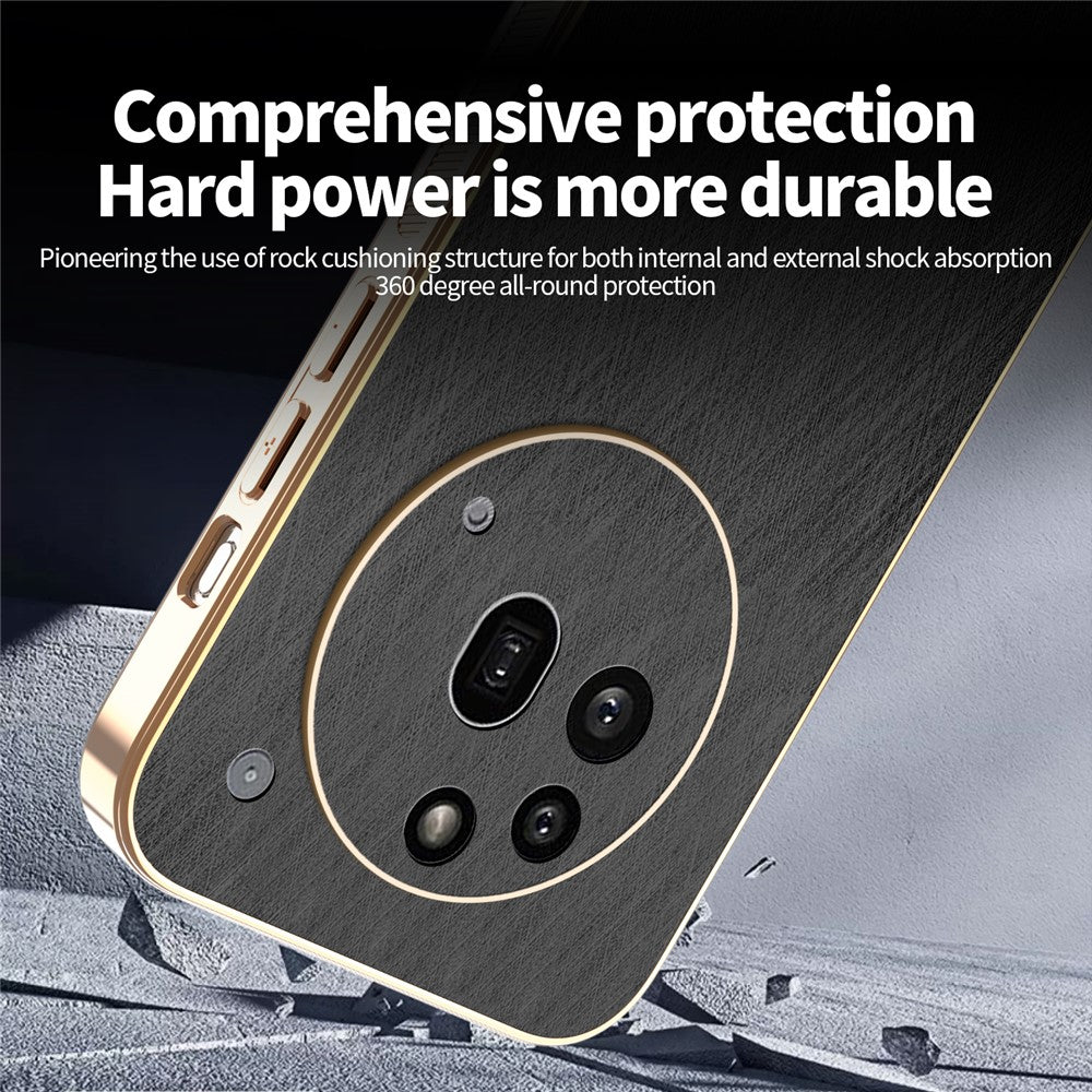 Nothing Phone (3a) Pro Handyhülle – Aus galvanisiertem & seidenmattem PU + TPU