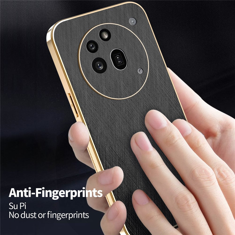 Nothing Phone (3a) Pro Handyhülle – Aus galvanisiertem & seidenmattem PU + TPU