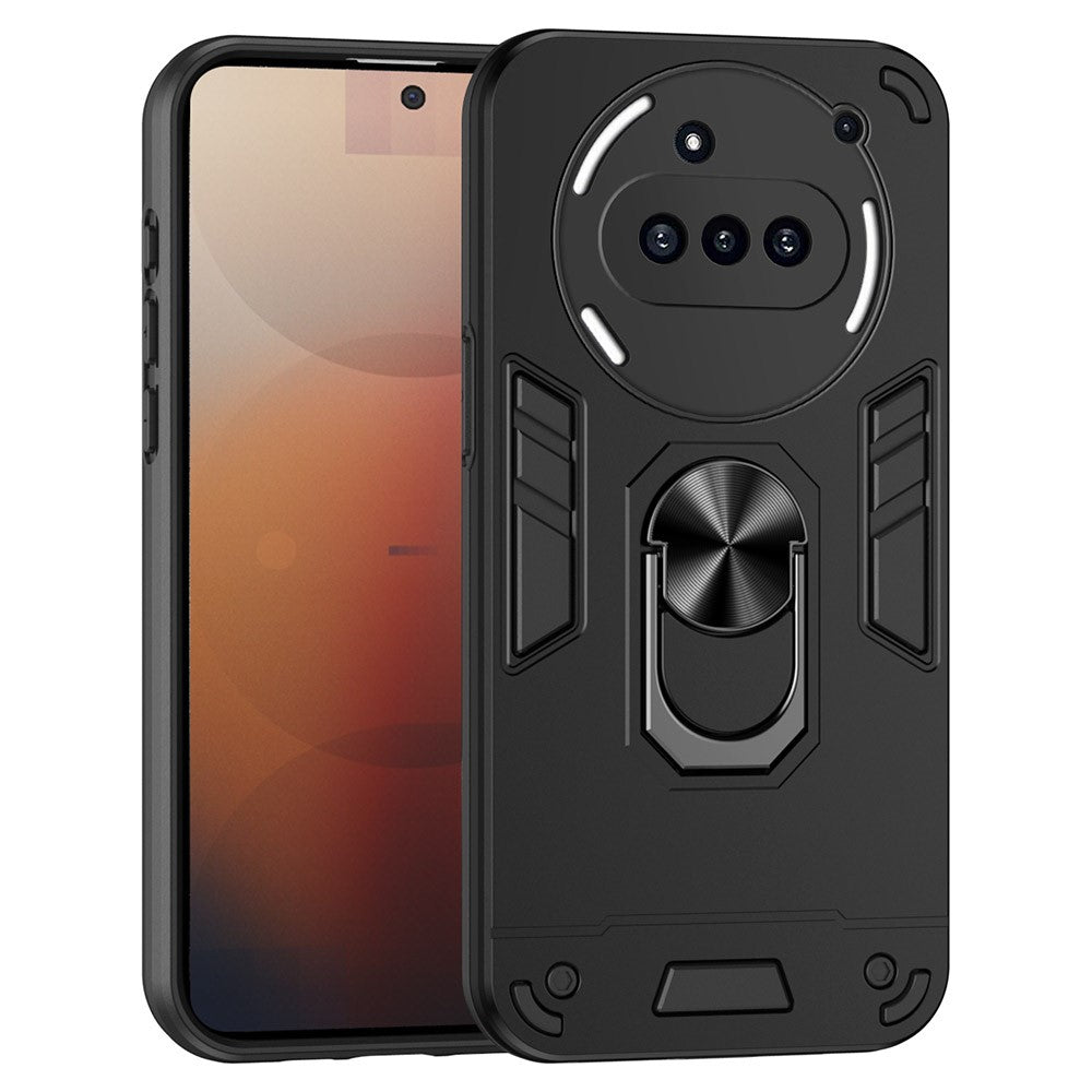 Nothing Phone (3a) Handyhülle – Aus PC + TPU, mit Fallschutz & Ringständer