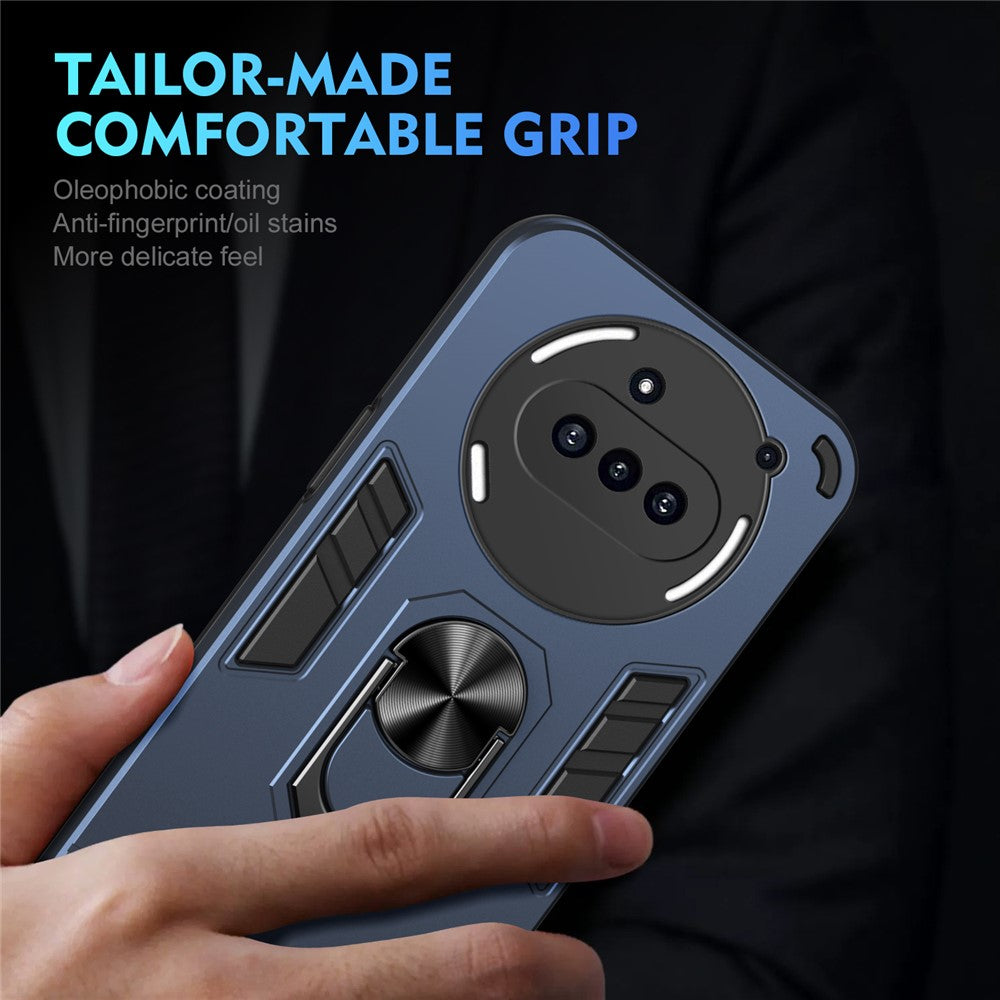 Nothing Phone (3a) Handyhülle – Aus PC + TPU, mit Fallschutz & Ringständer