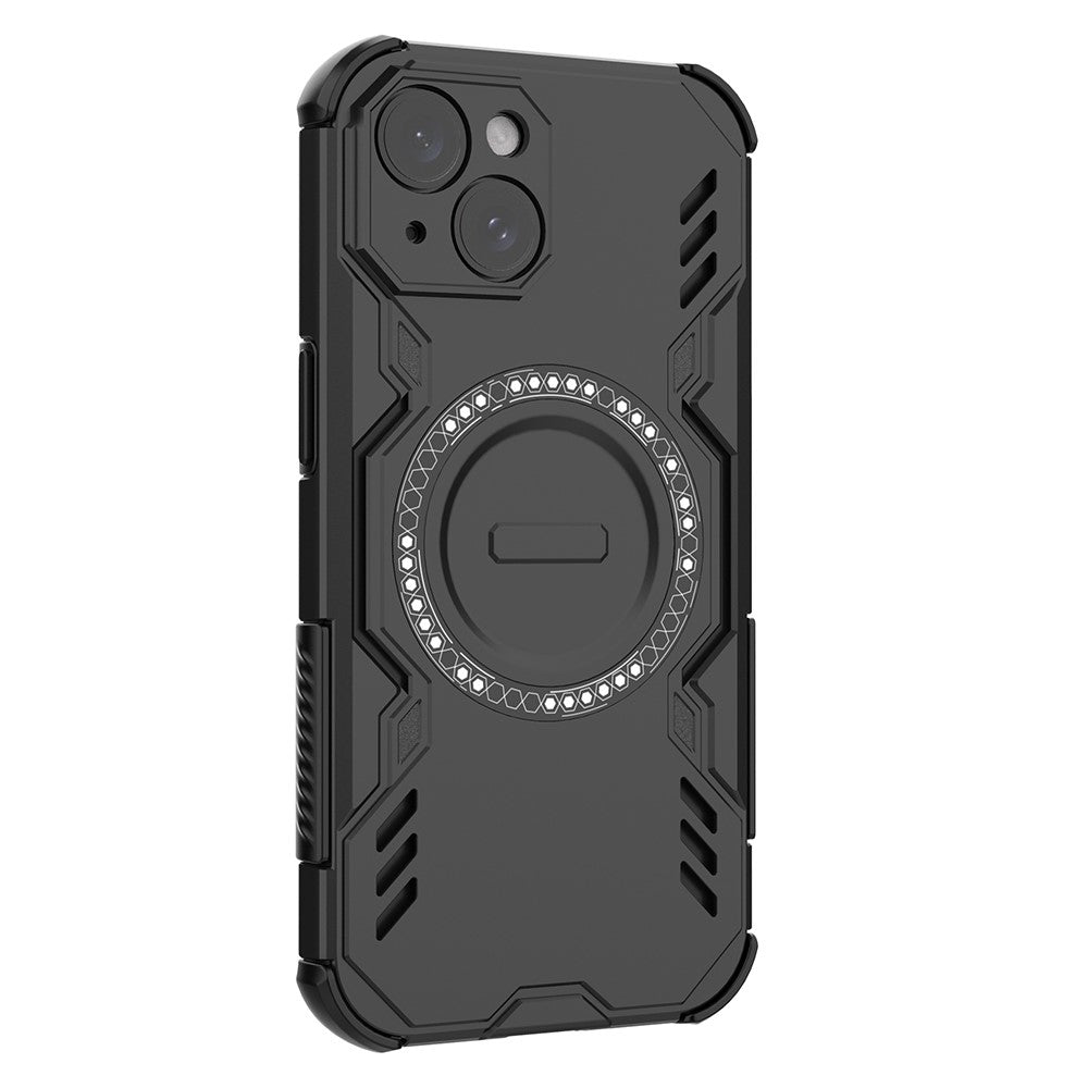 iPhone 13 magnetische Hülle – Mit Schmetterlingsrüstung & Hohlwärmeableitung
