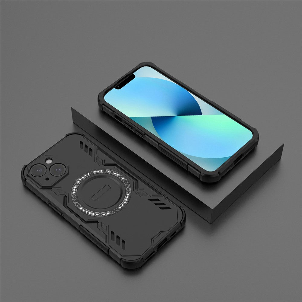 iPhone 13 magnetische Hülle – Mit Schmetterlingsrüstung & Hohlwärmeableitung