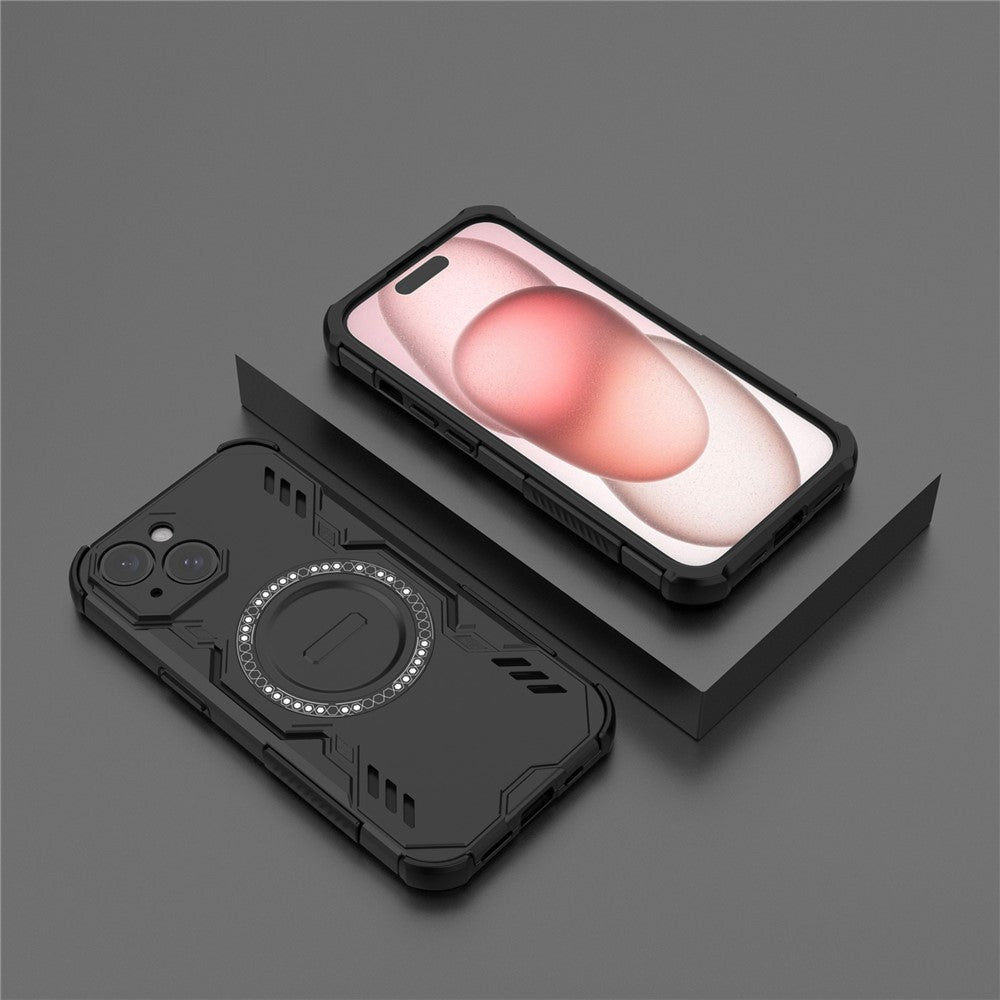 iPhone 14 magnetische Hülle – Mit Schmetterlingsrüstung & Hohlwärmeableitung