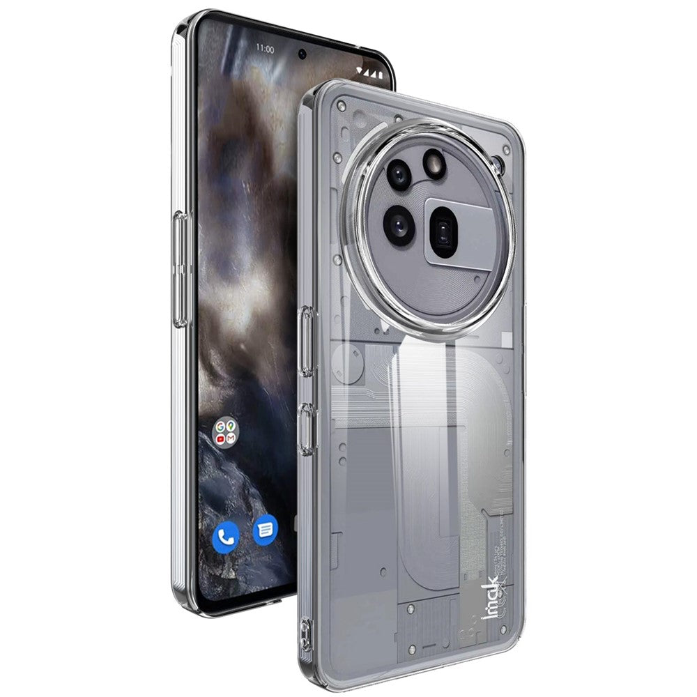 Nothing Phone (3a) Pro Transparente Handyhülle – Klare Schutzhülle, aus PC für Ihr Smartphone