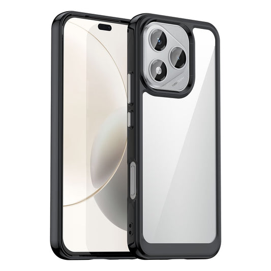 Honor X70i / 400 Lite 5G Transparente Handyhülle – Stoßfeste Rückseite, aus TPU & Acryl