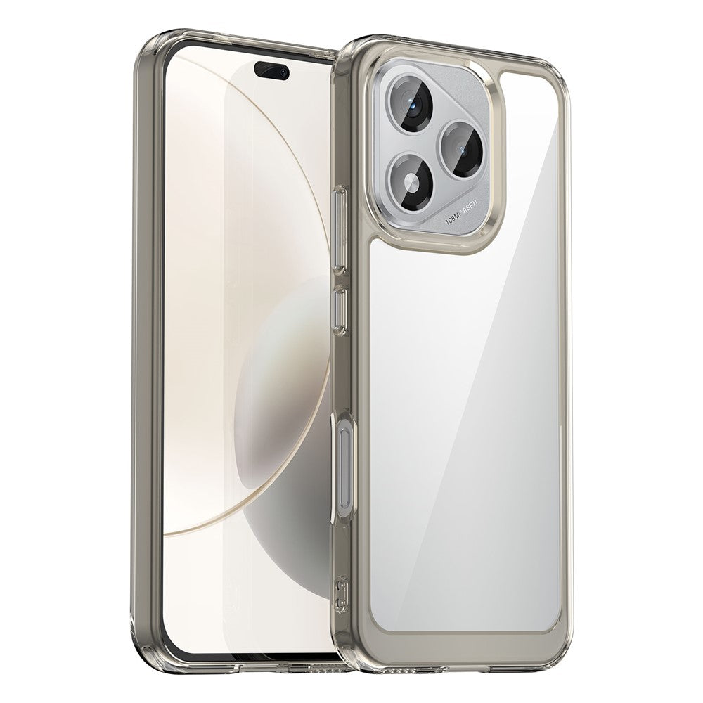Honor X70i / 400 Lite 5G Transparente Handyhülle – Stoßfeste Rückseite, aus TPU & Acryl