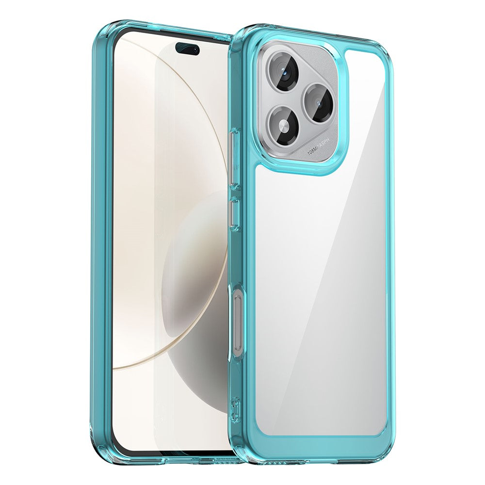 Honor X70i / 400 Lite 5G Transparente Handyhülle – Stoßfeste Rückseite, aus TPU & Acryl