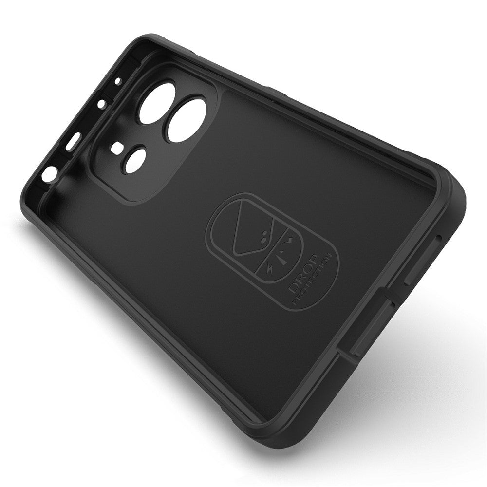 For Xiaomi Redmi Note 14 4G (164.84mm) Case Anti-Drop Soft TPU Rugged Phone Back Cover