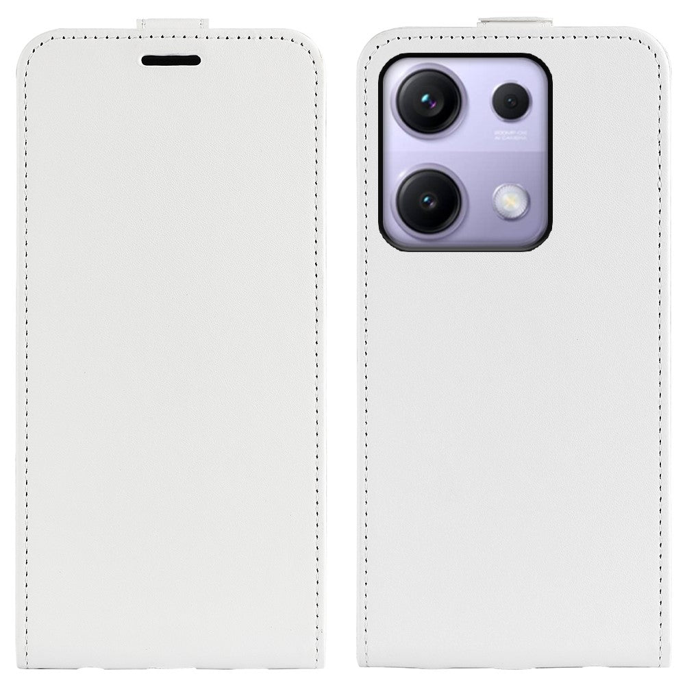 For Xiaomi Redmi Note 14S 4G Case with Card Slots Vertical Flip Leather Phone Cover