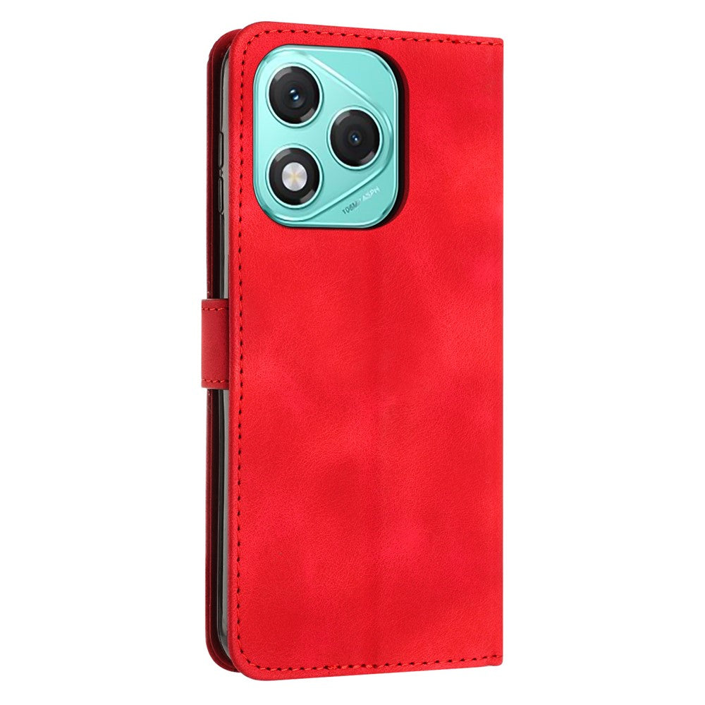 Leather Case for Honor 400 Lite 5G Imprinted Triangle Phone Cover