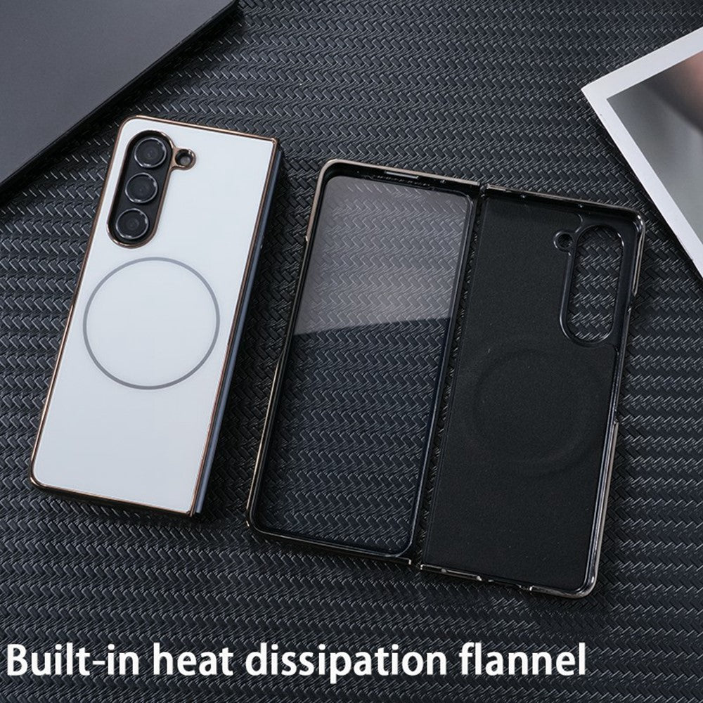 Galaxy Fold6 5G magnetische Hülle & Schutzfolie