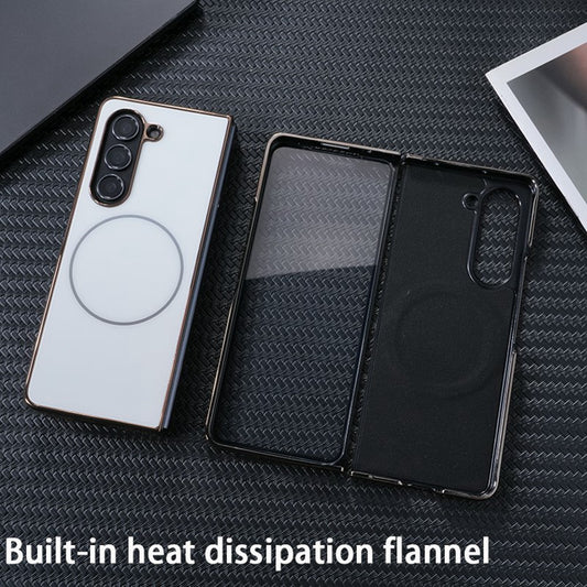 Galaxy Fold6 5G magnetische Hülle & Schutzfolie