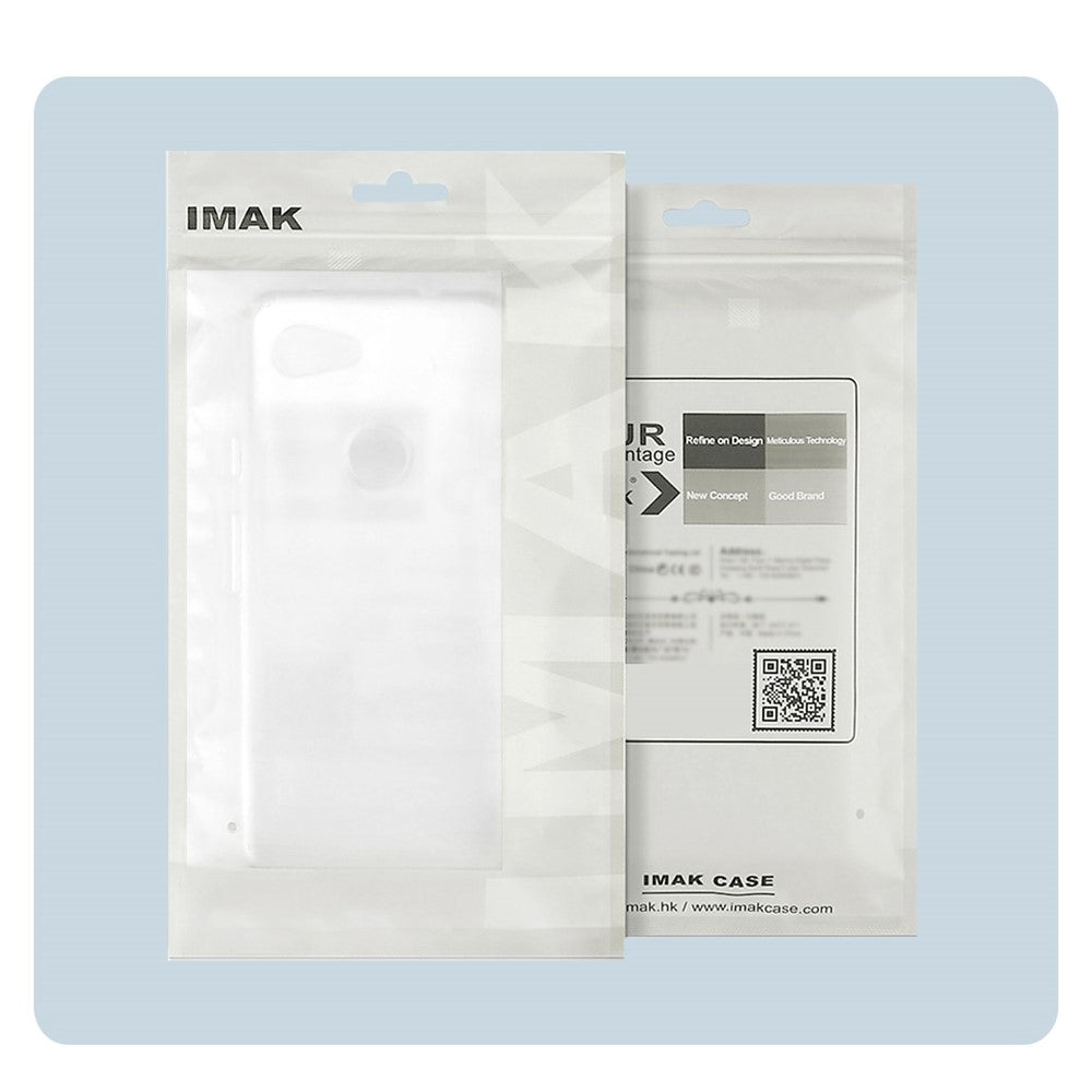 IMAK UX-5 Series For Honor X8c 4G Case Shockproof TPU Clear Slim Back Shell