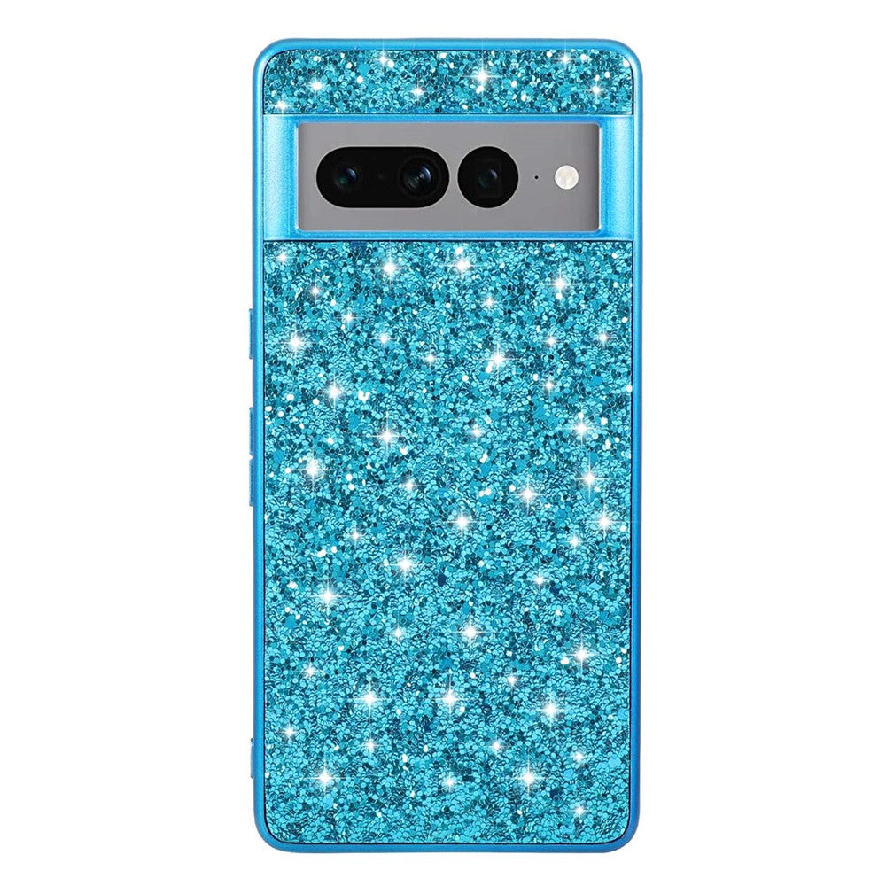 Pixel 7 Pro 5G Schutzhülle – Funkelnde Glitzer-Rückseite