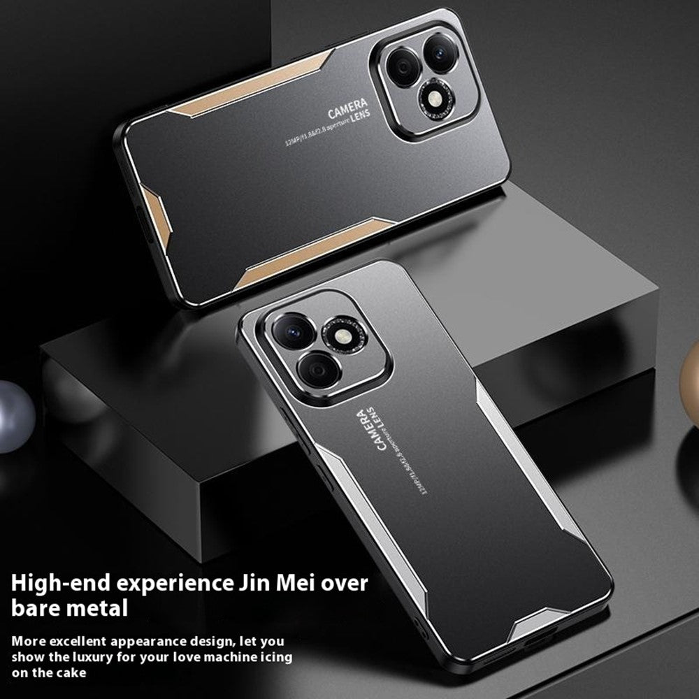 For Honor 400 Lite 5G Phone Case Aluminium Alloy TPU PC Back Cover