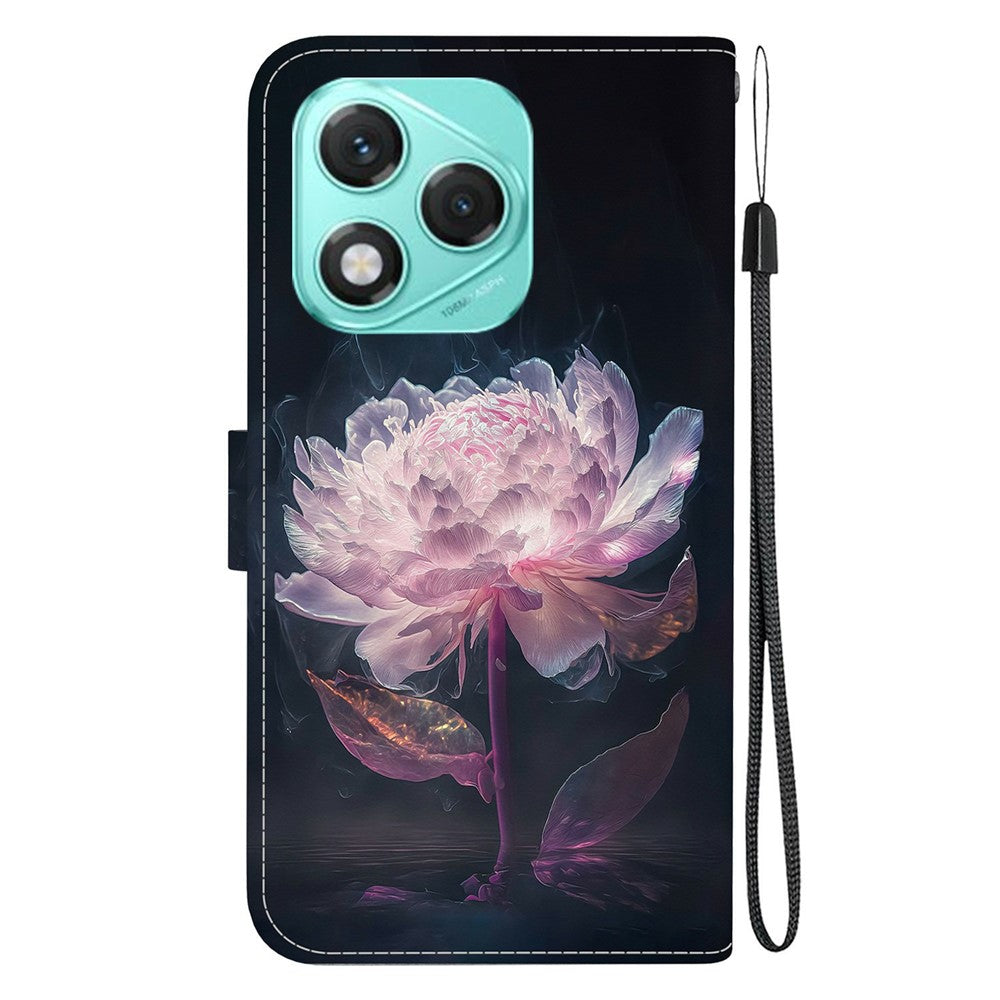 For Honor 400 Lite 5G Wallet Phone Case Anti-Drop Leather Flip Cover Pattern Printing