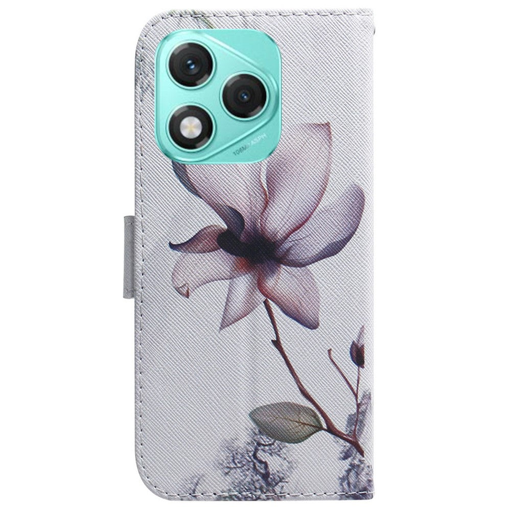 For Honor 400 Lite 5G Wallet Case Pattern Print Leather Phone Cover